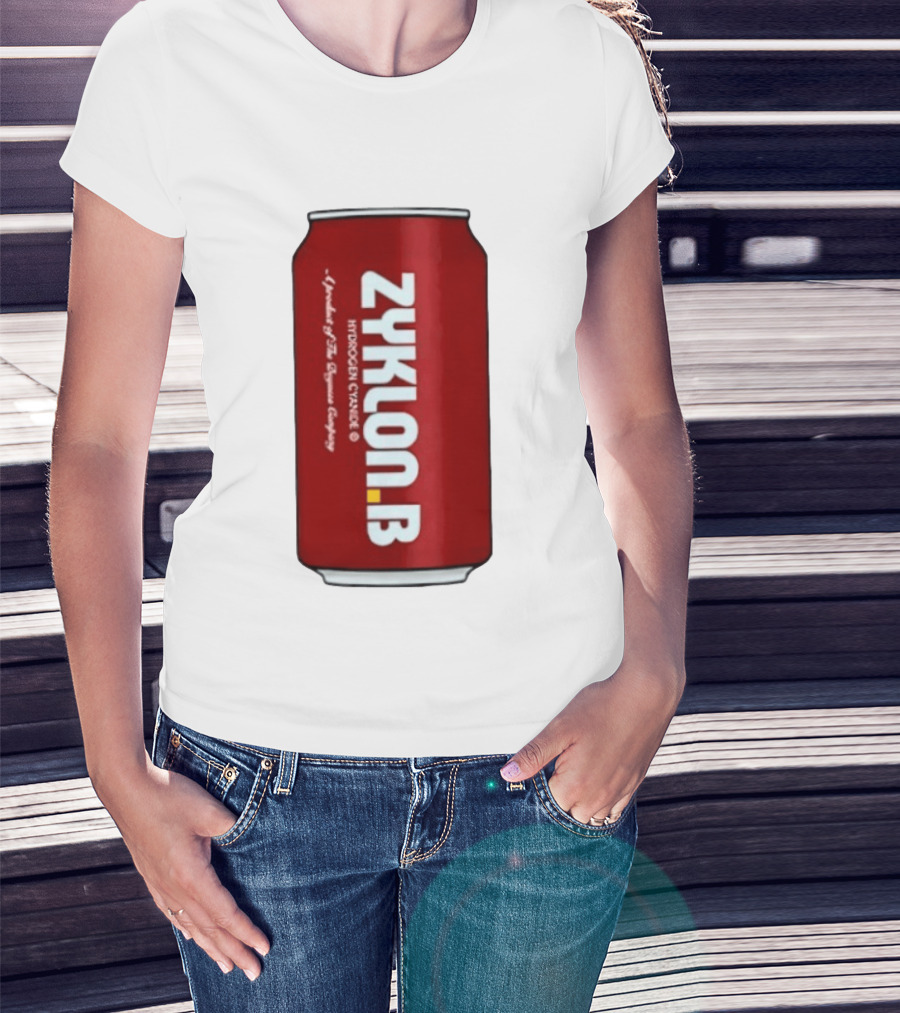 Zyklon B Hydrogen Cyanide A Product Of The Degesch Company T-Shirt