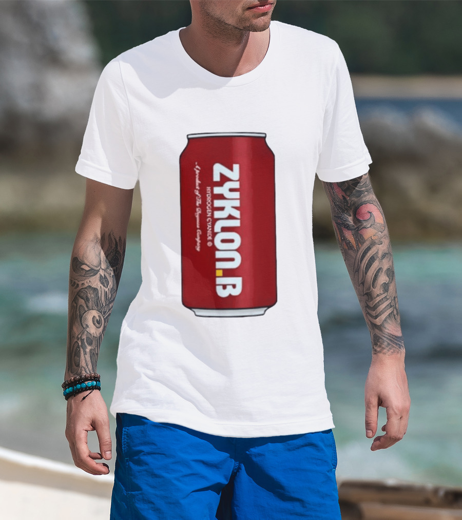 Zyklon B Hydrogen Cyanide A Product Of The Degesch Company T-Shirt