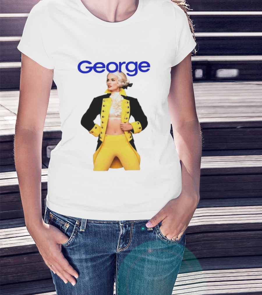 George Founding Fathers Historical Costume Colonial Attire T-Shirt