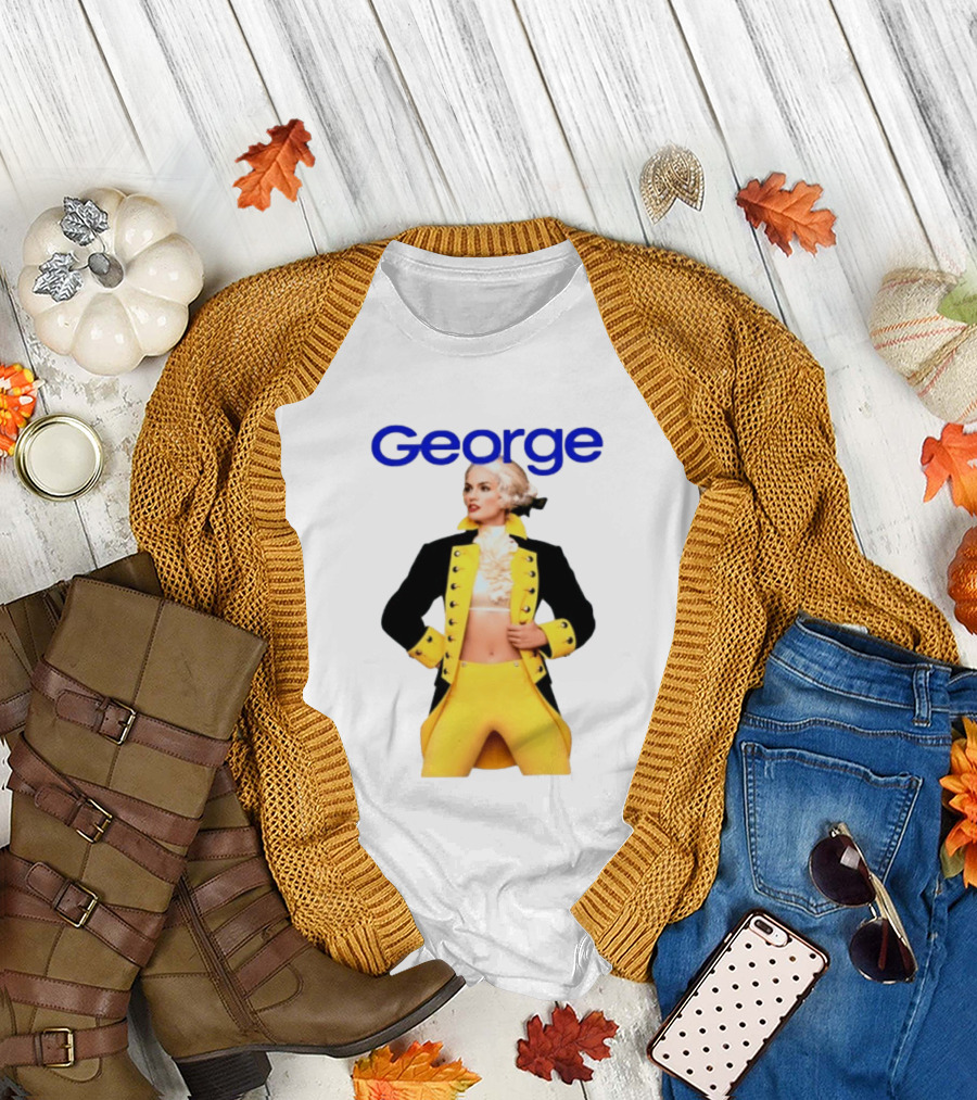 George Founding Fathers Historical Costume Colonial Attire T-Shirt