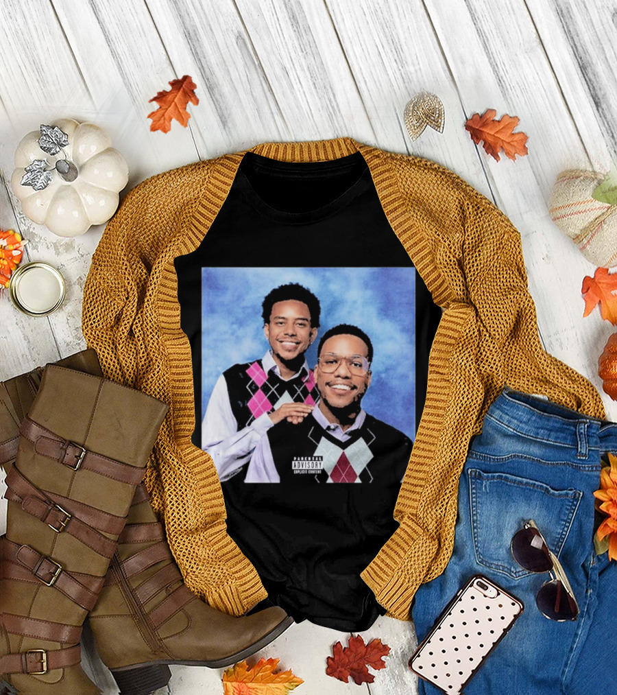 Anderson Paak Cordae Step Brothers Parody Album Cover T-Shirt