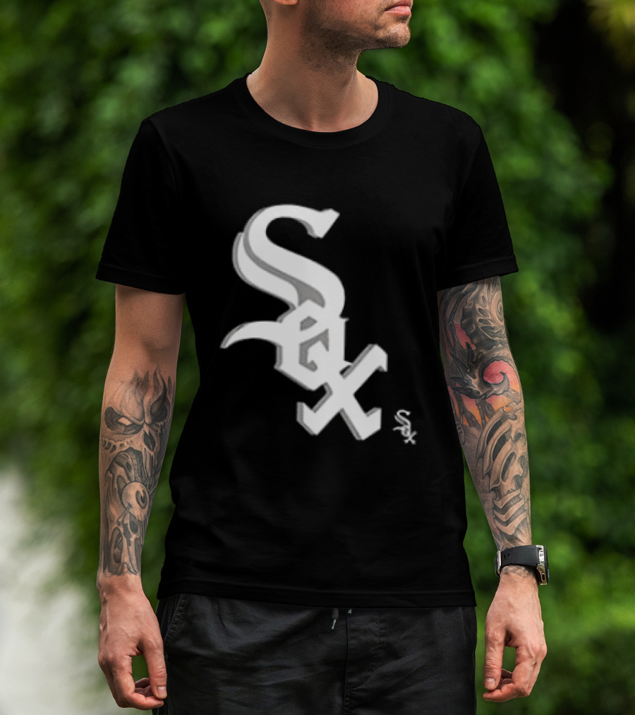 Chicago White Sox Cartoon 2 Sided Sox T-Shirt