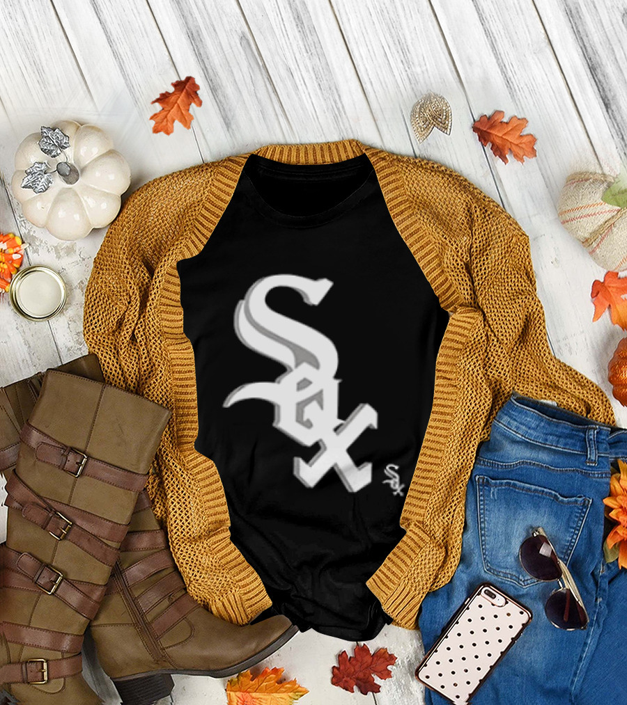 Chicago White Sox Cartoon 2 Sided Sox T-Shirt