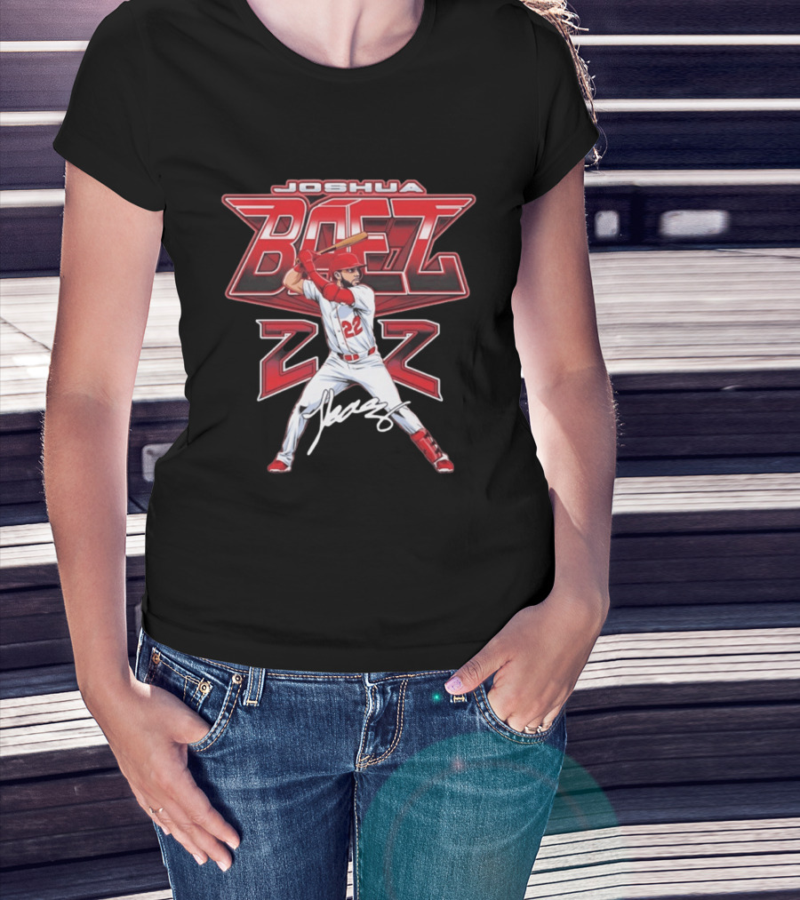 Joshua Baez 22 St. Louis Cardinals Baseball Player T-Shirt