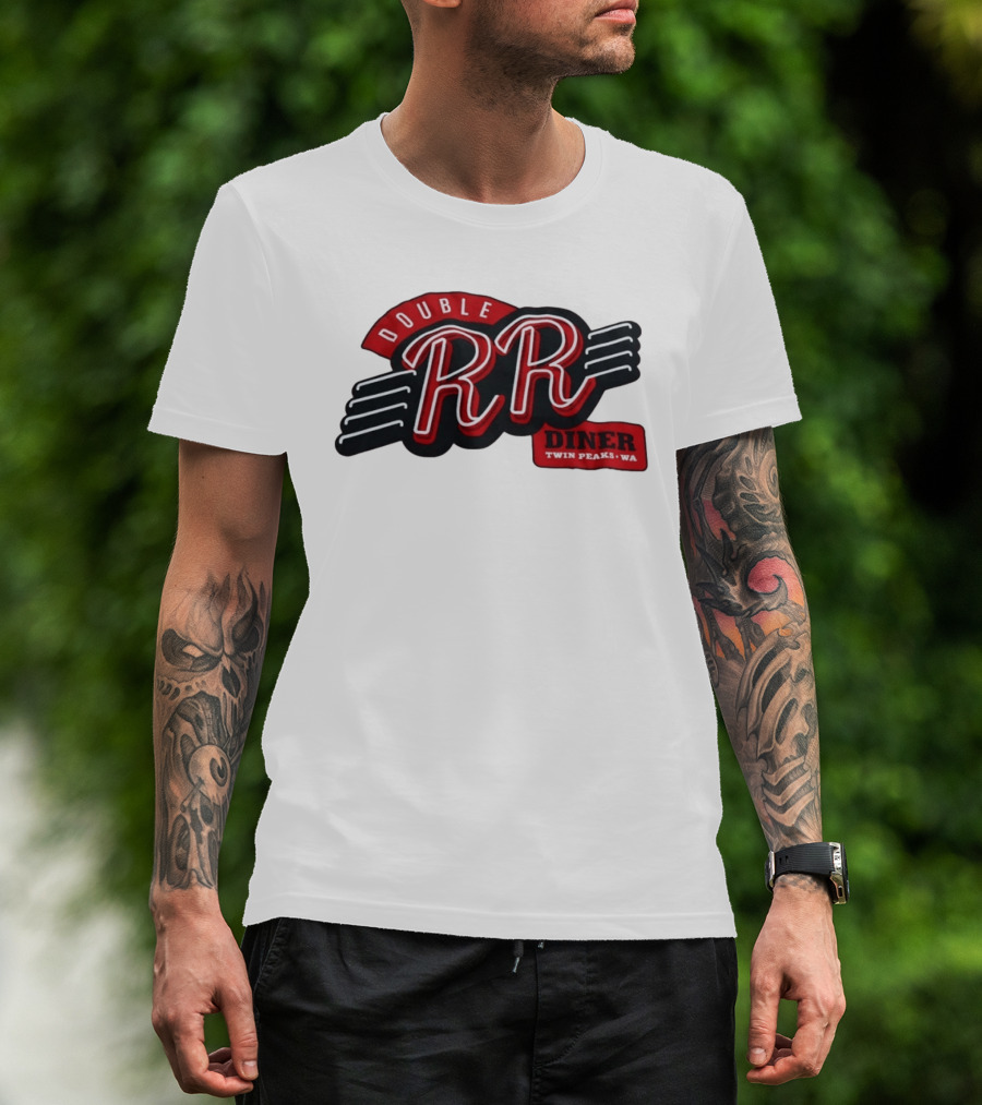 Double RR Diner Sign Twin Peaks WA T-Shirt