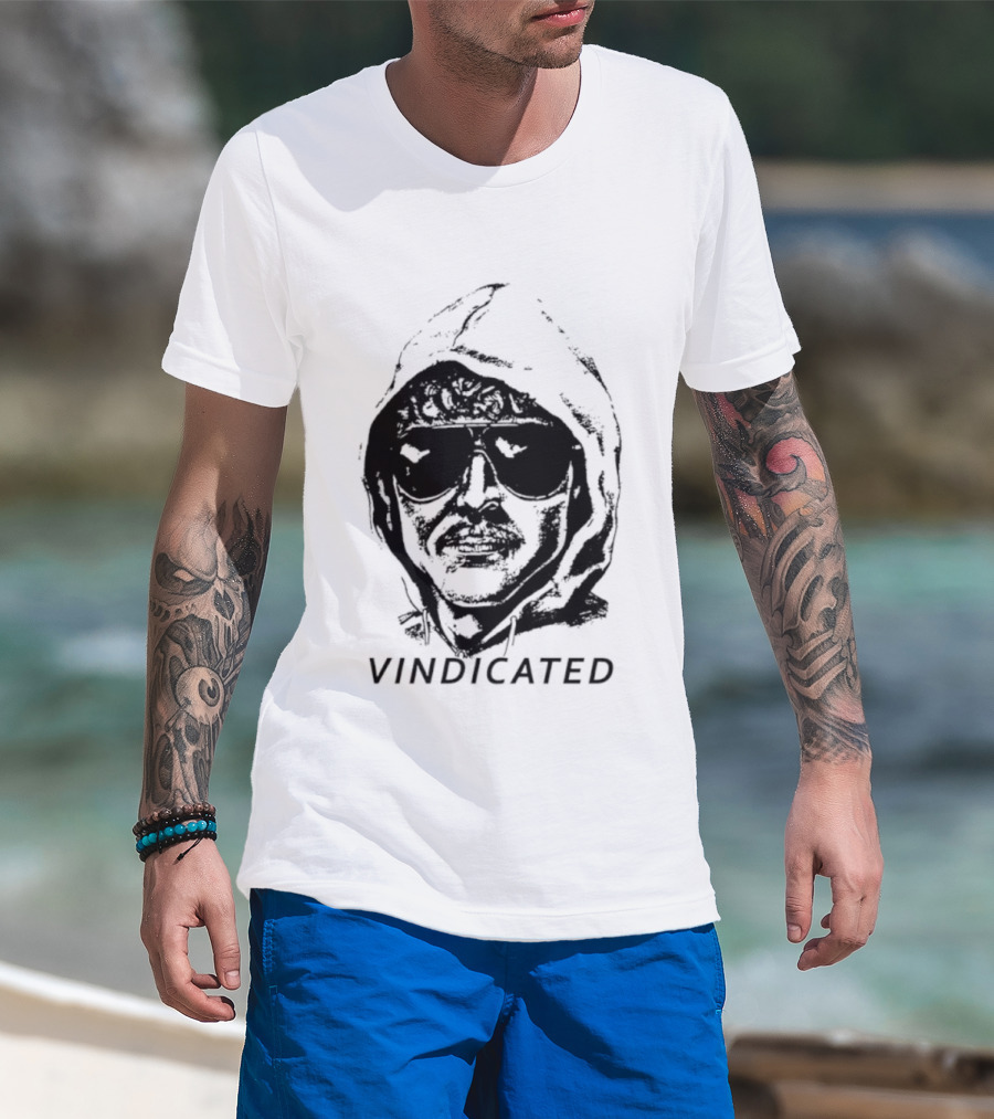 Unabomber Image Vindicated T-Shirt
