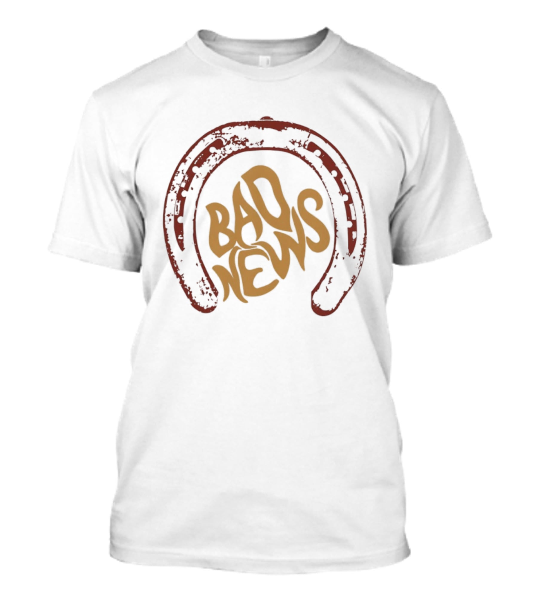 Bad News Music Controversy Horseshoe Pop Culture 2026 T-Shirt