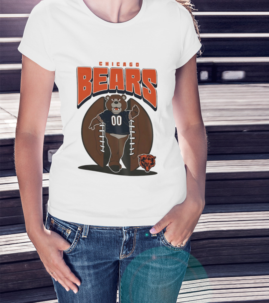 Chicago Bears Staley Da Bear Football Mania 2026 T-Shirt