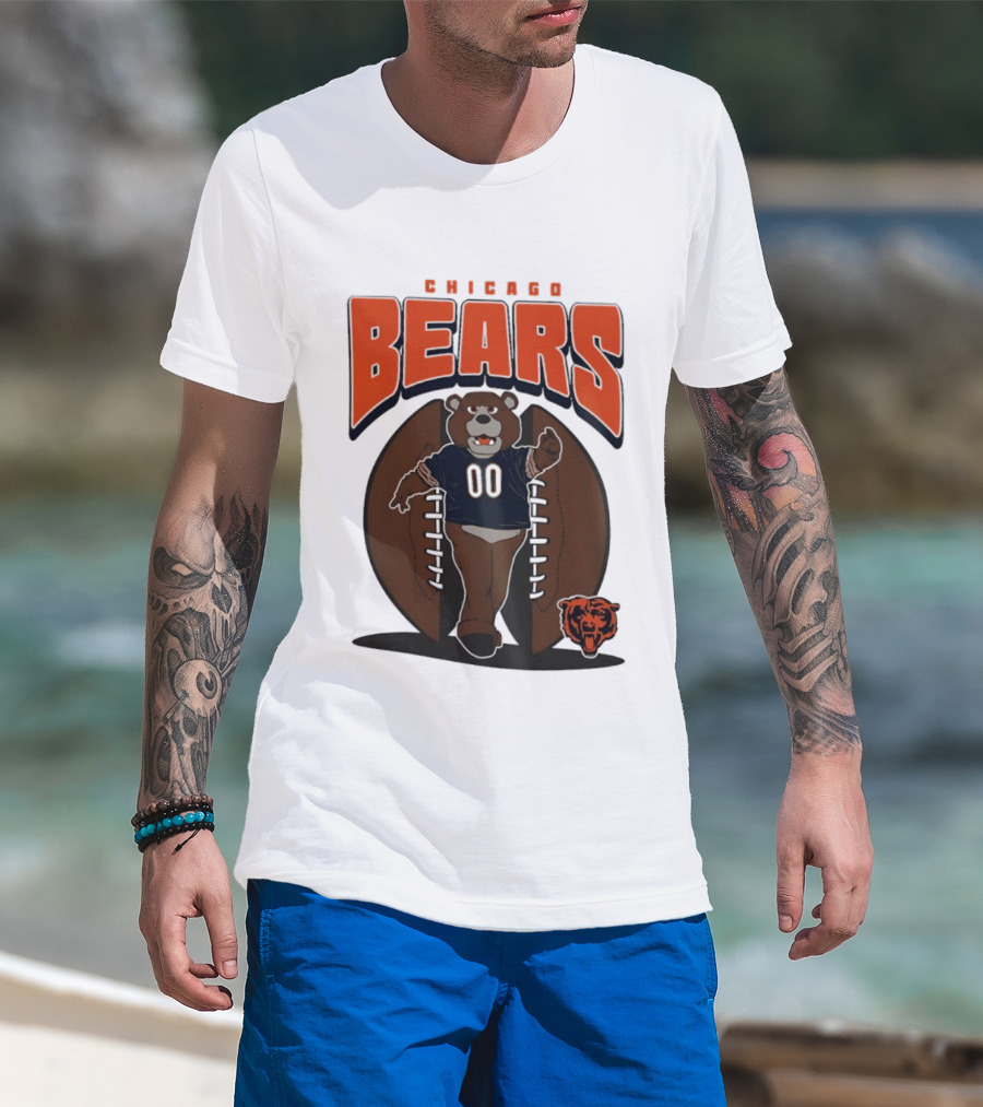 Chicago Bears Staley Da Bear Football Mania 2026 T-Shirt