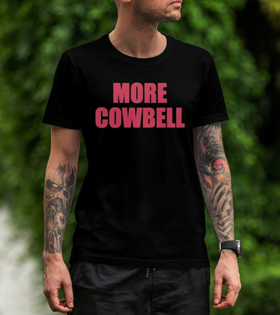 Mississippi State Bulldogs More Cowbell Football T-Shirt