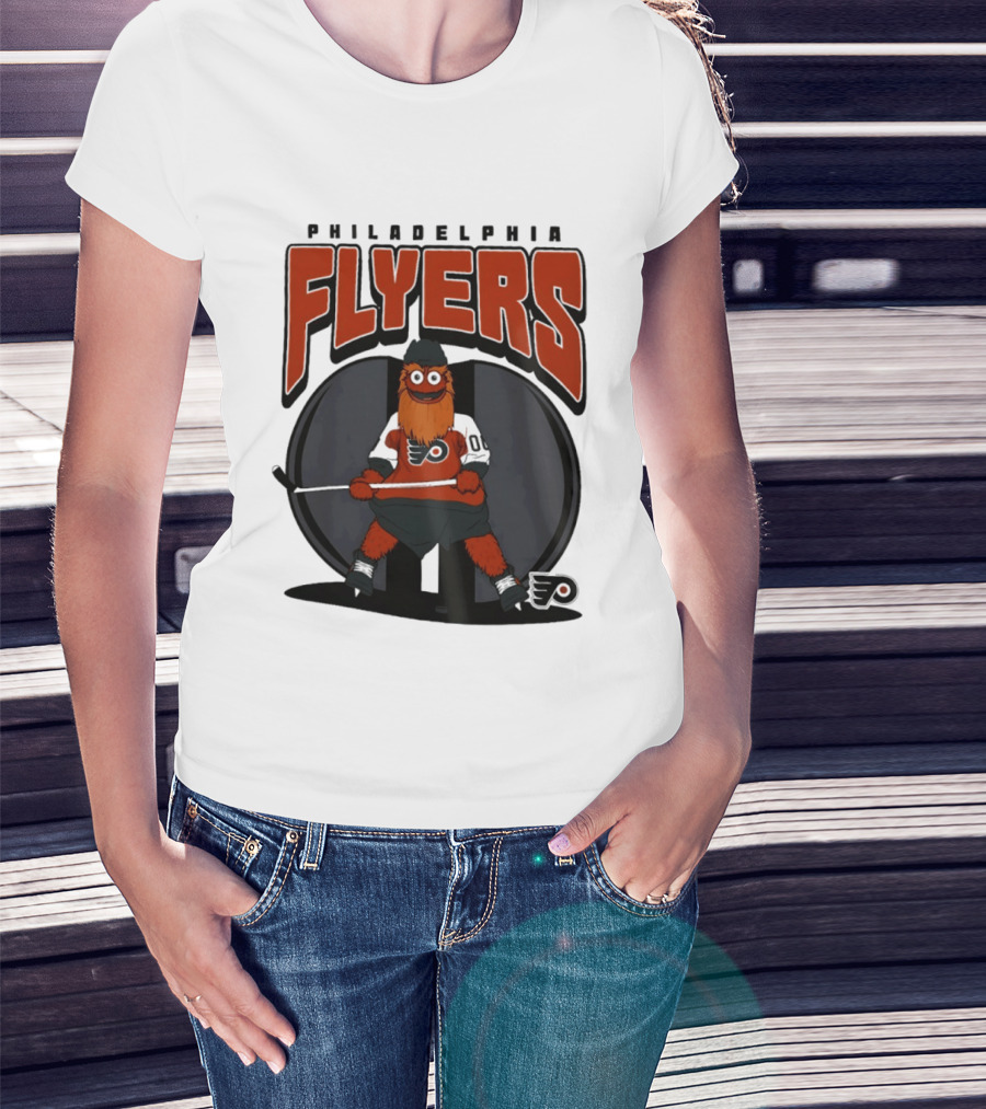 Philadelphia Flyers Gritty Mania NHL 2026 Hockey Mascot Fan Gear T-Shirt