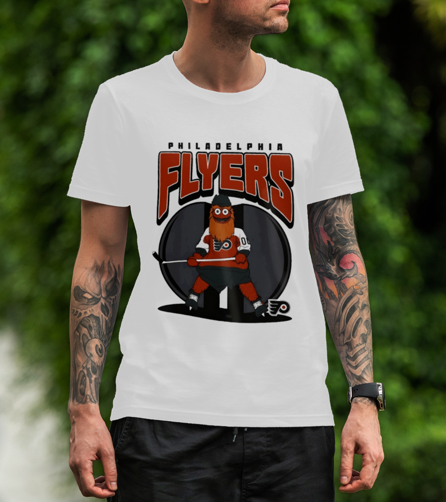 Philadelphia Flyers Gritty Mania NHL 2026 Hockey Mascot Fan Gear T-Shirt