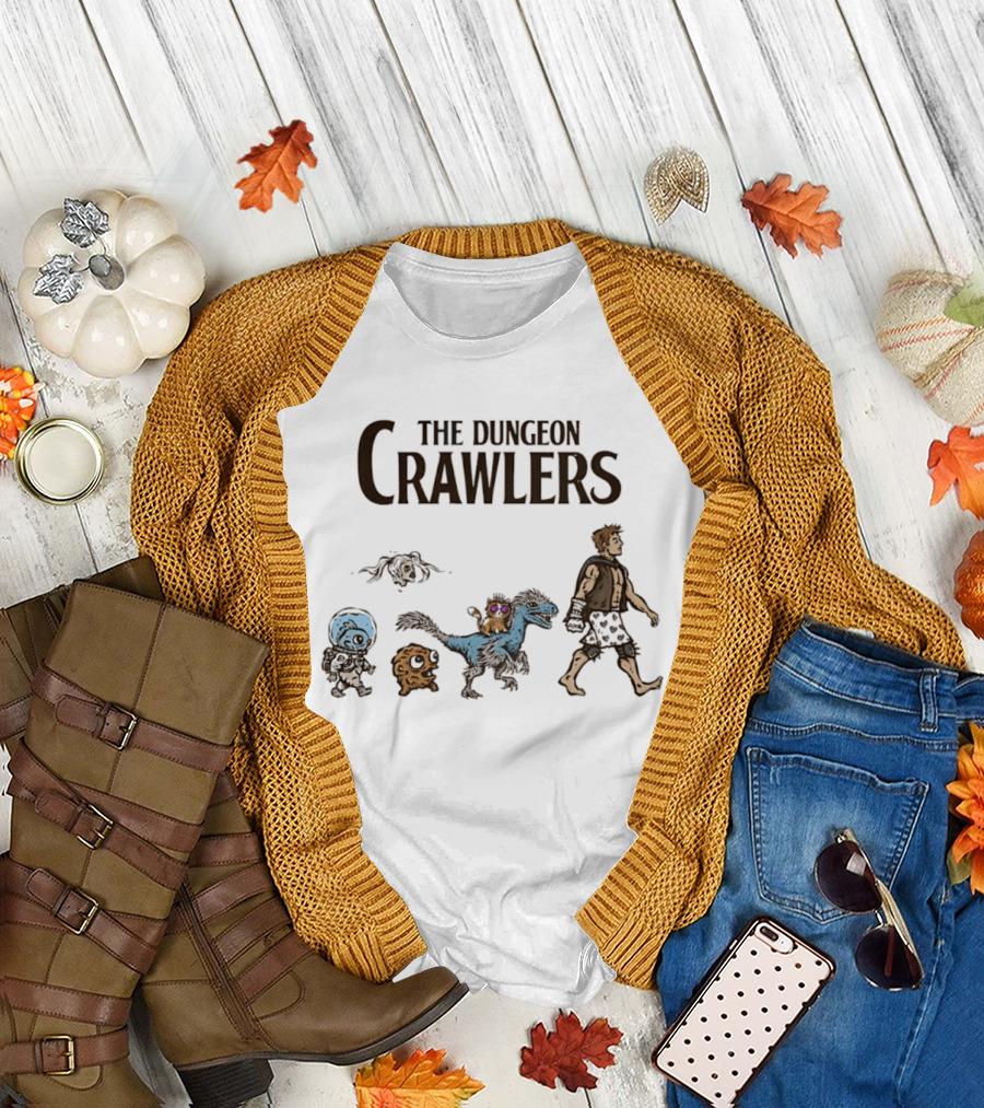 The Dungeon Crawlers Adventure Creatures And Characters T-Shirt