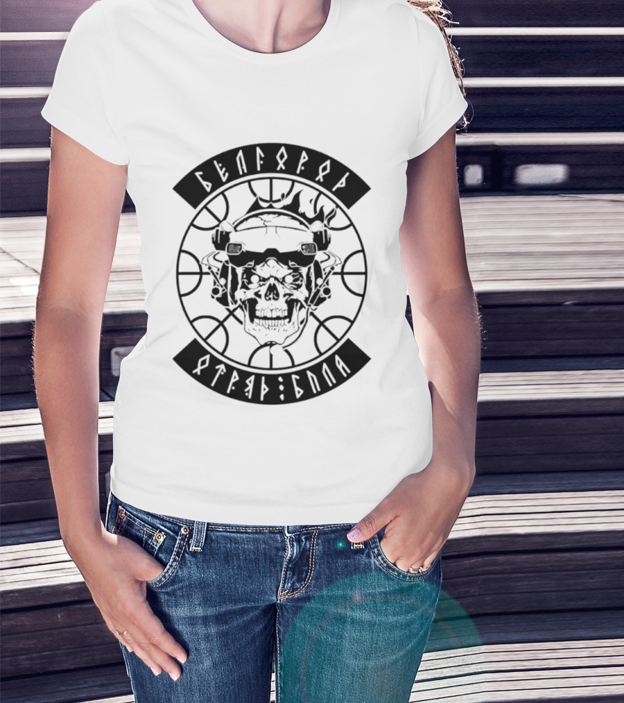 Belgorod UAV Squad Skull Tactical Military Skull T-Shirt