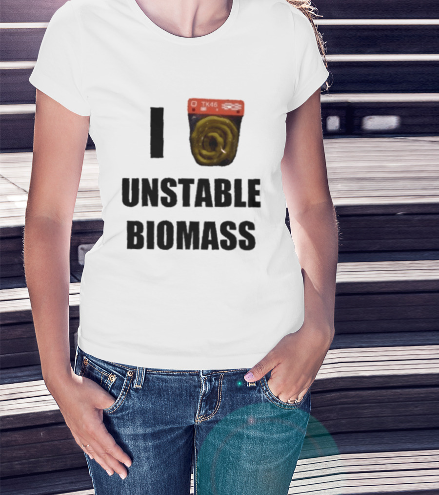 I Love Unstable Biomass TK45 Sci Fi Laboratory T-Shirt