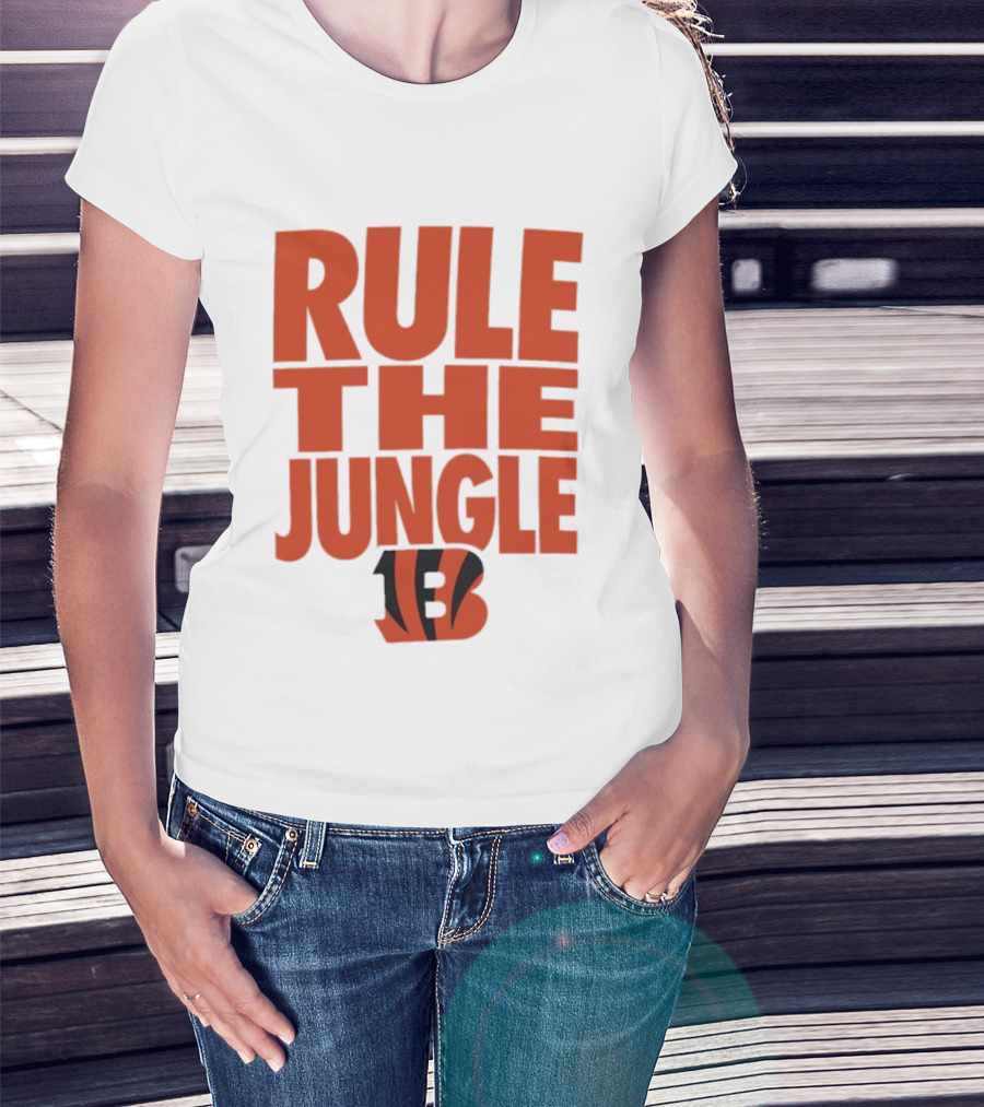 Cincinnati Bengals Rule The Jungle Bengals B T-Shirt