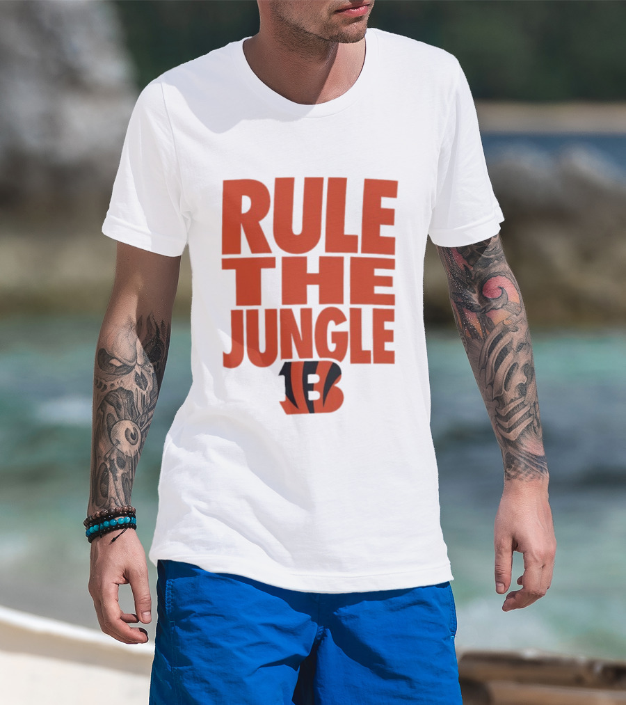 Cincinnati Bengals Rule The Jungle Bengals B T-Shirt