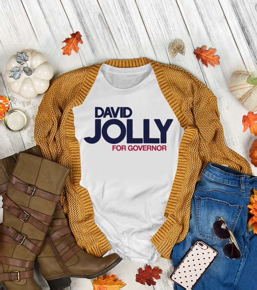 David Jolly For Governor Political Campaign T-Shirt