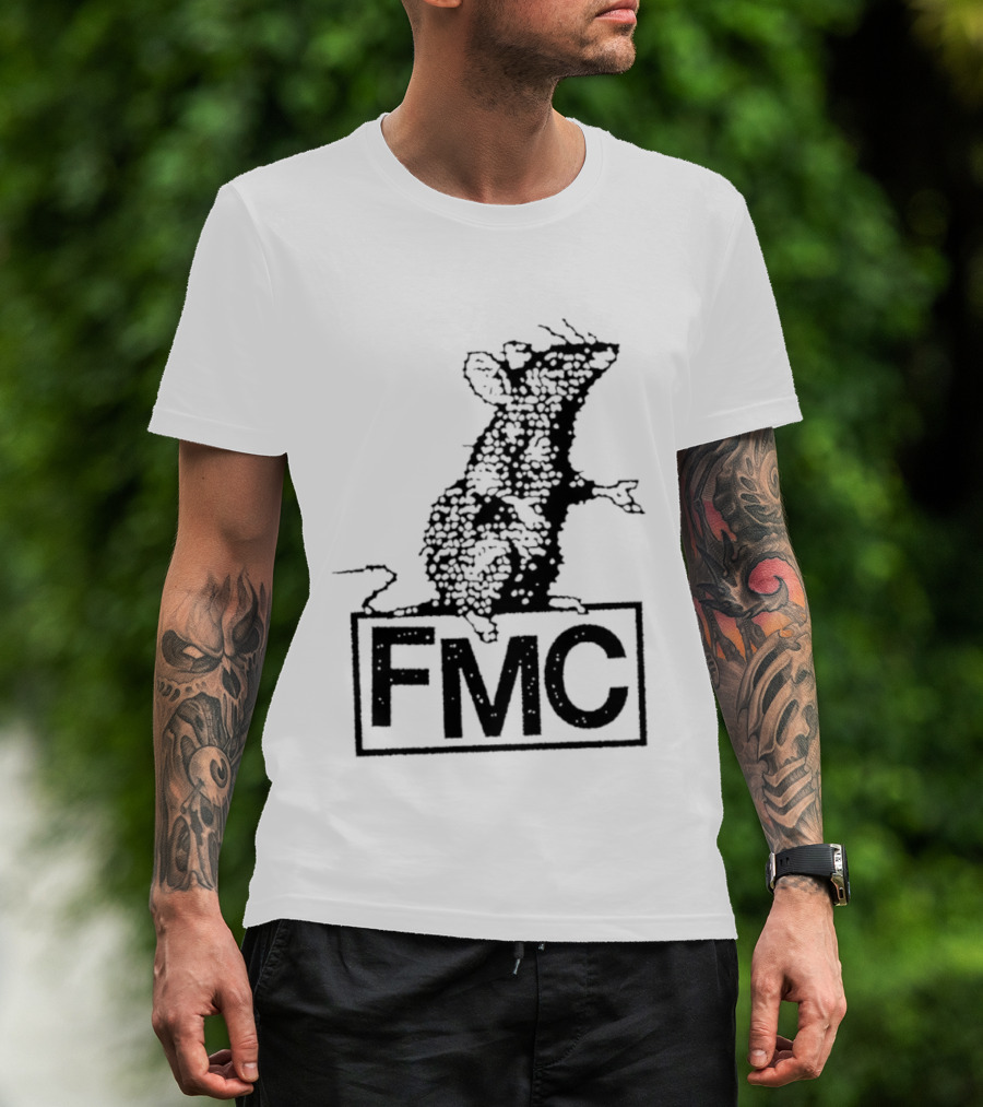 FMC Rat Rodent Sketch Drawing T-Shirt