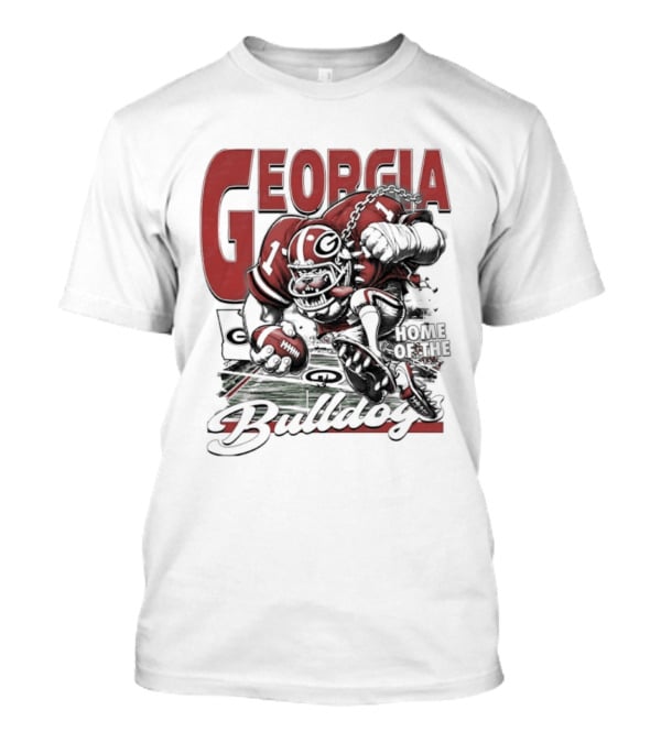 Georgia Bulldogs Home Of The Football Bulldogs T-Shirt
