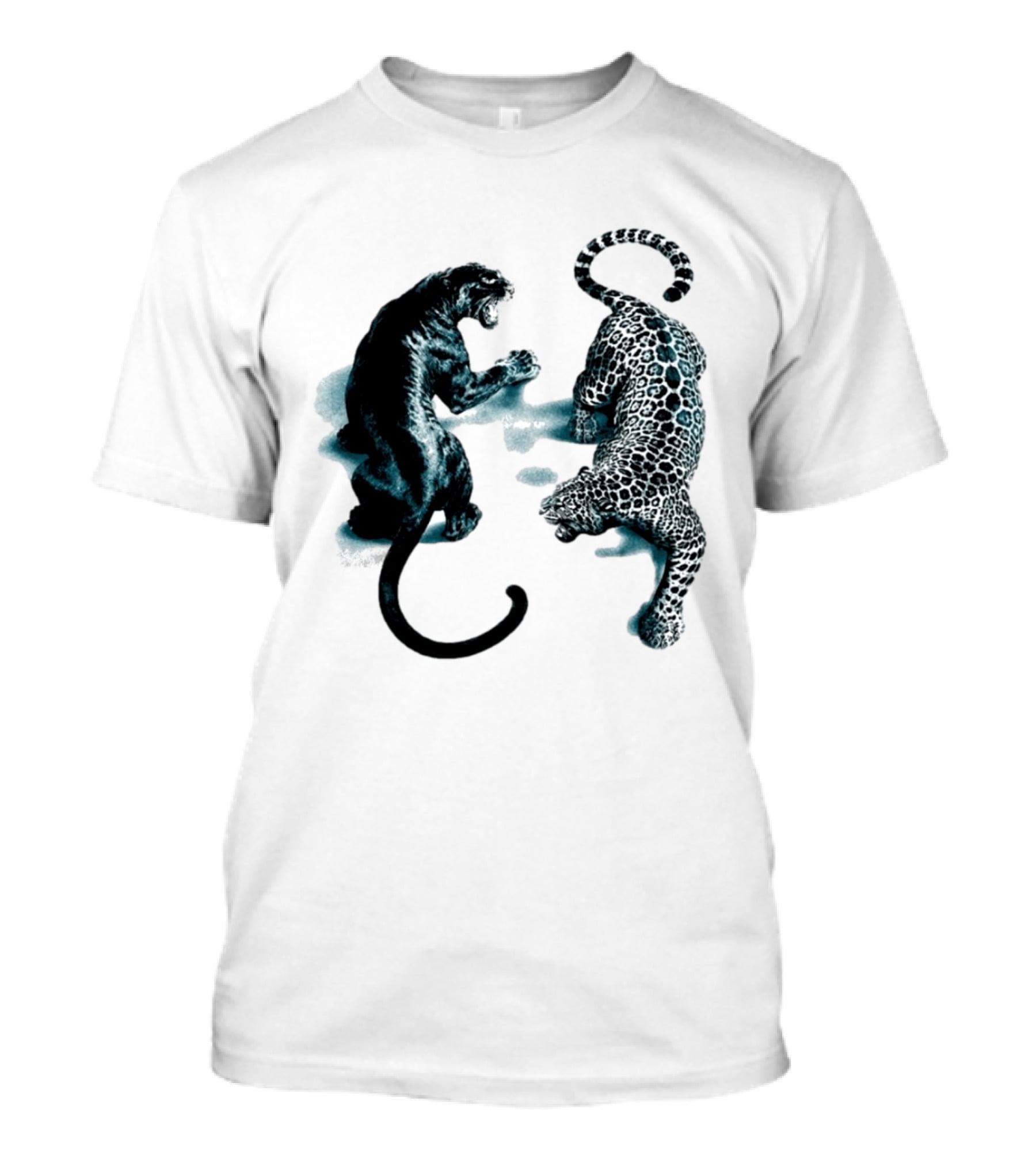 Panthers Vs Jaguars Big Cat Showdown T-Shirt