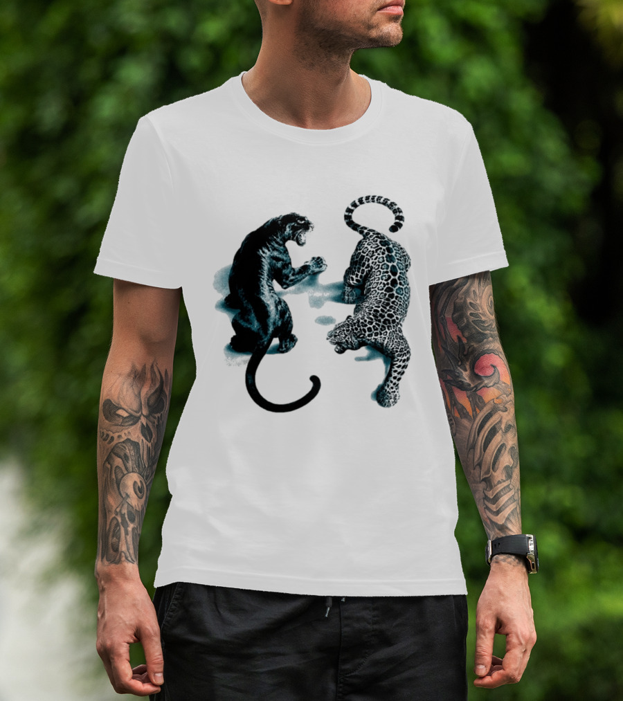Panthers Vs Jaguars Big Cat Showdown T-Shirt