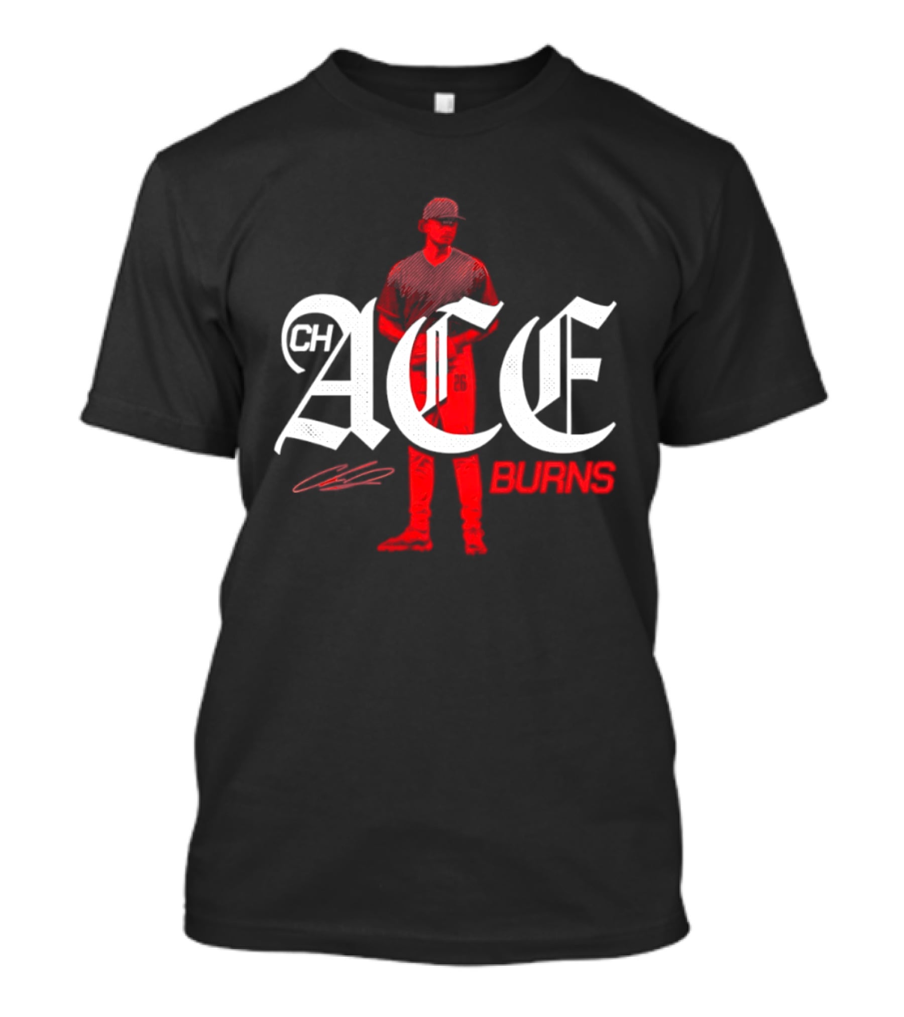 ChACE Burns Cincinnati Reds Chase Burns Baseball Player T-Shirt