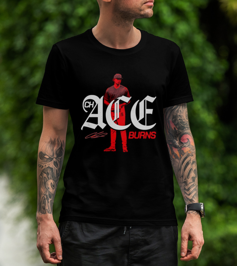 ChACE Burns Cincinnati Reds Chase Burns Baseball Player T-Shirt