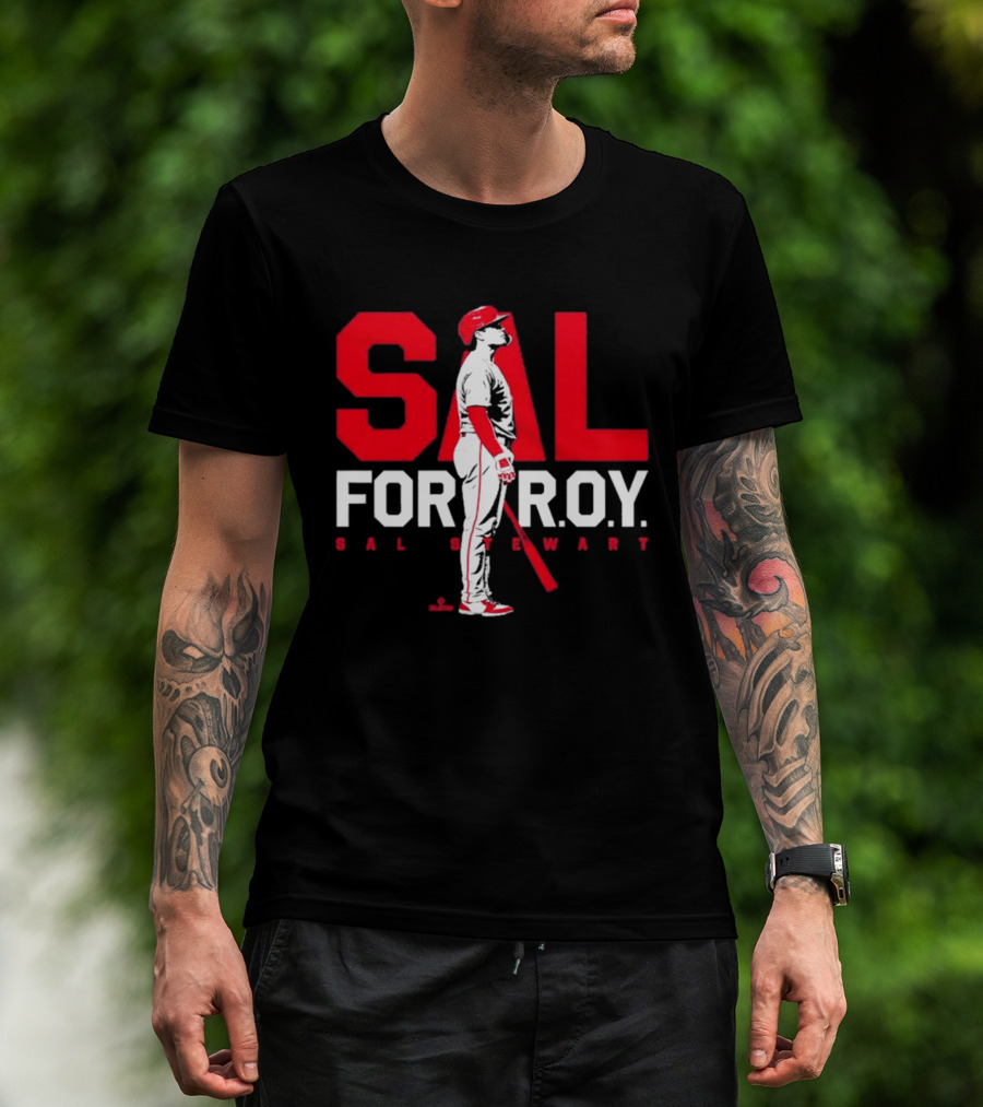 Cincinnati Reds Sal Stewart For Rookie Of The Year 2026 T-Shirt