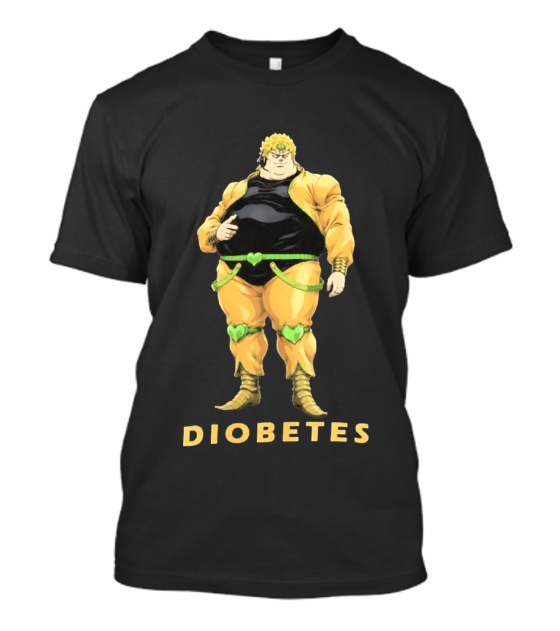 Diabetes Dio Brando JoJo's Bizarre Adventure Meme Characters T-Shirt
