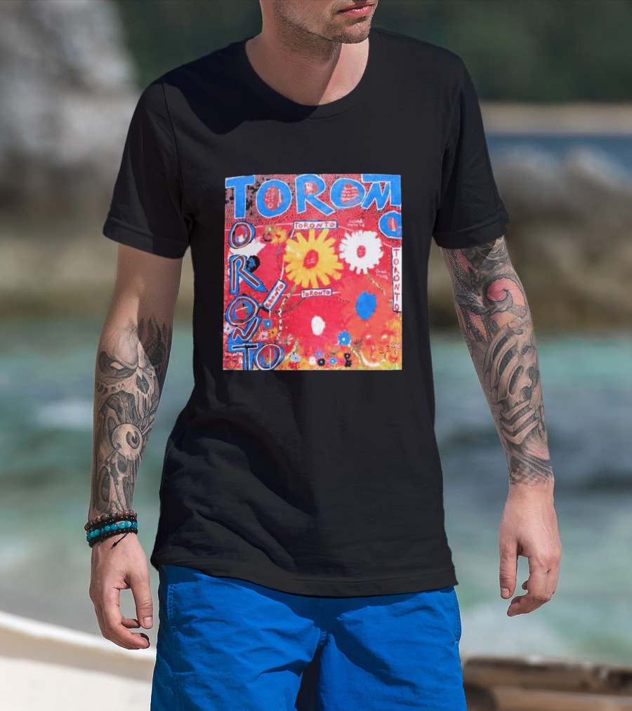 Dylan Cease Ago X Cease Eve Toronto Vibrant Floral T-Shirt