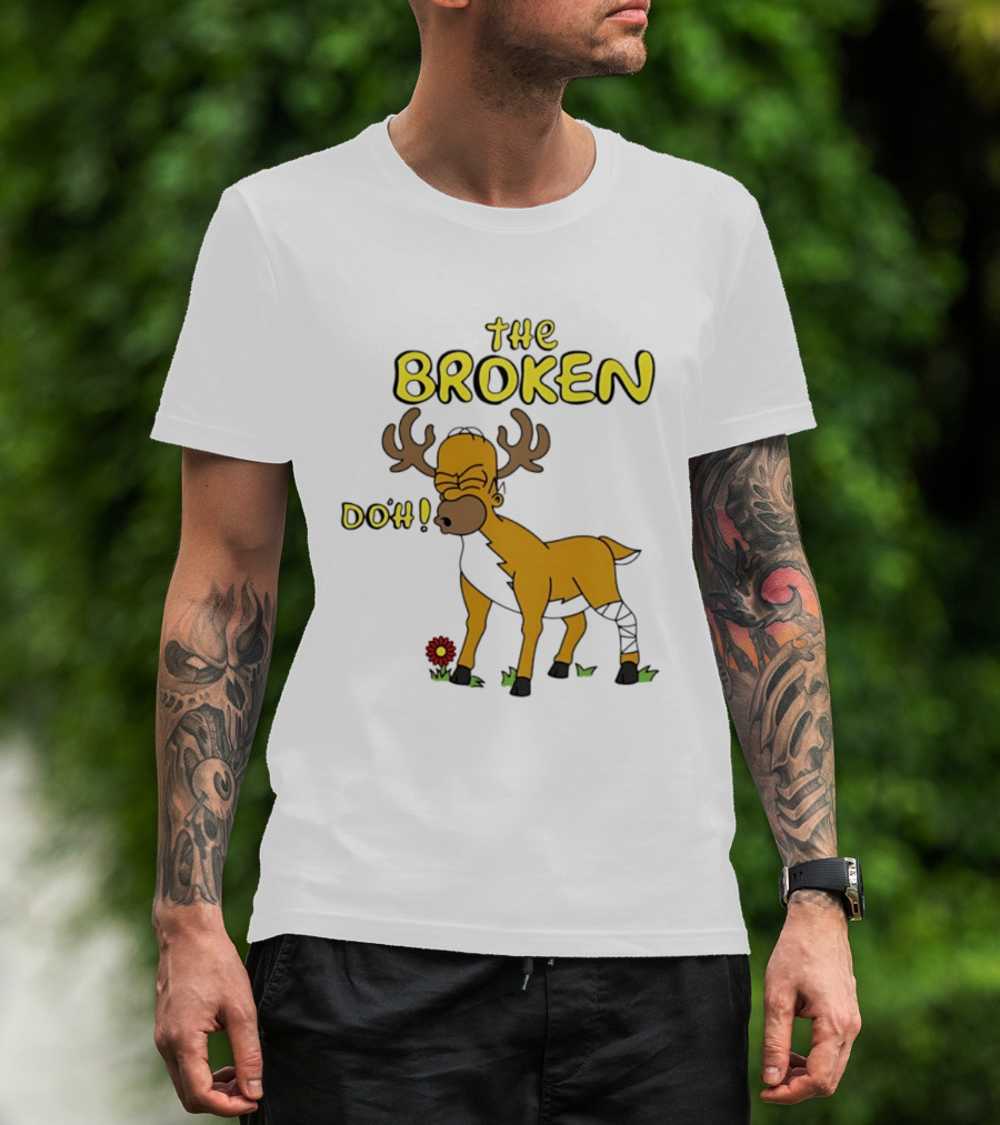 The Broken Doh Deer Homer Simpson The Simpsons T-Shirt