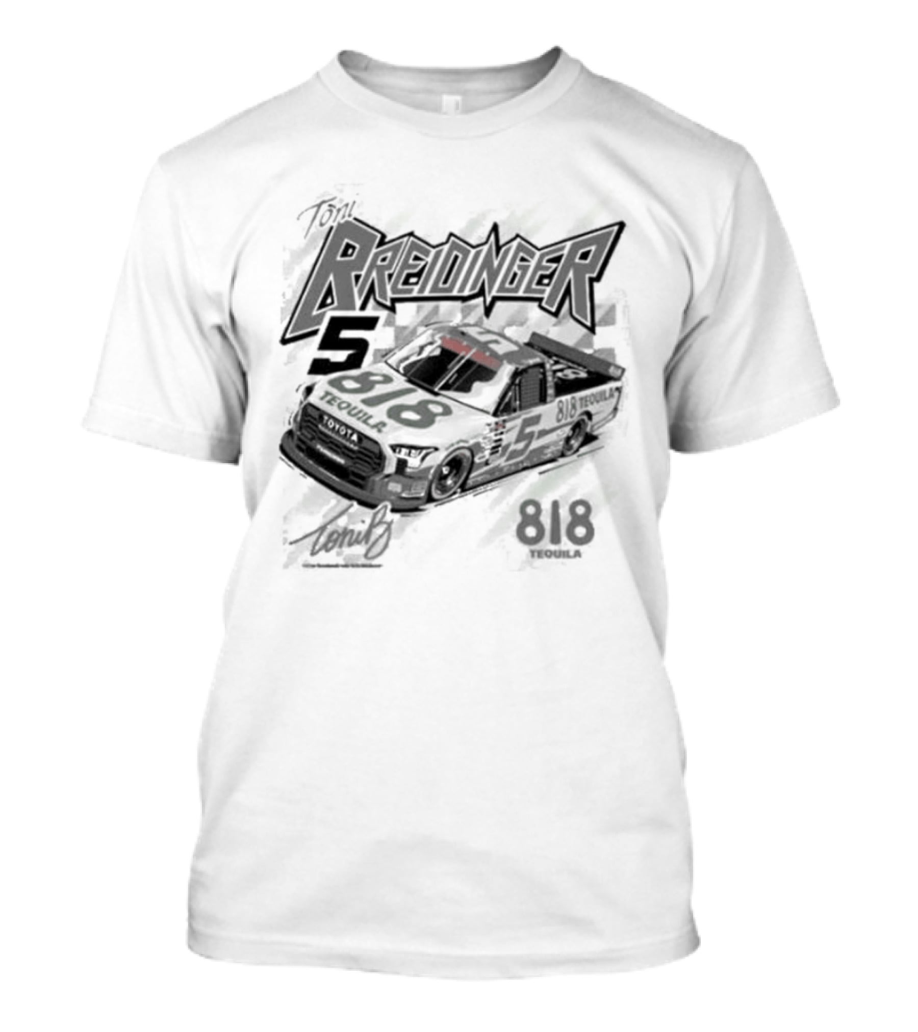 Toni Breidinger 818 Tequila Racing 55 NASCAR Car T-Shirt