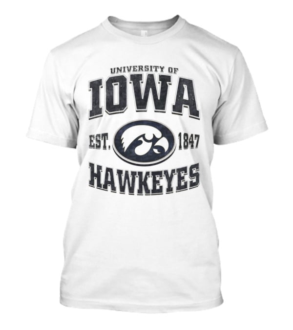 University Of Iowa Hawkeyes Est 1847 T-Shirt