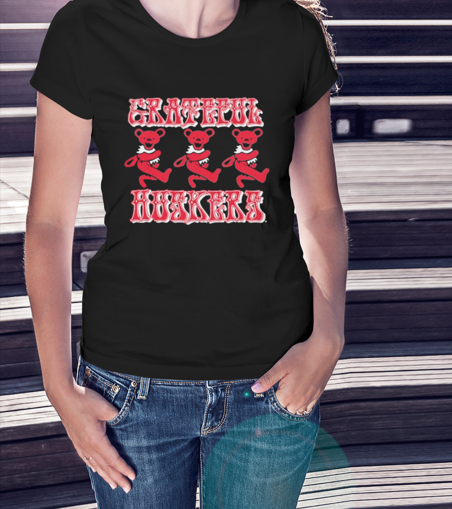 Nebraska Cornhuskers Grateful Huskers Dancing Bears T-Shirt
