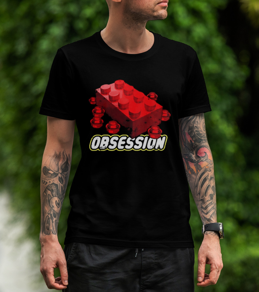 Obsession Red Building Block Toy T-Shirt