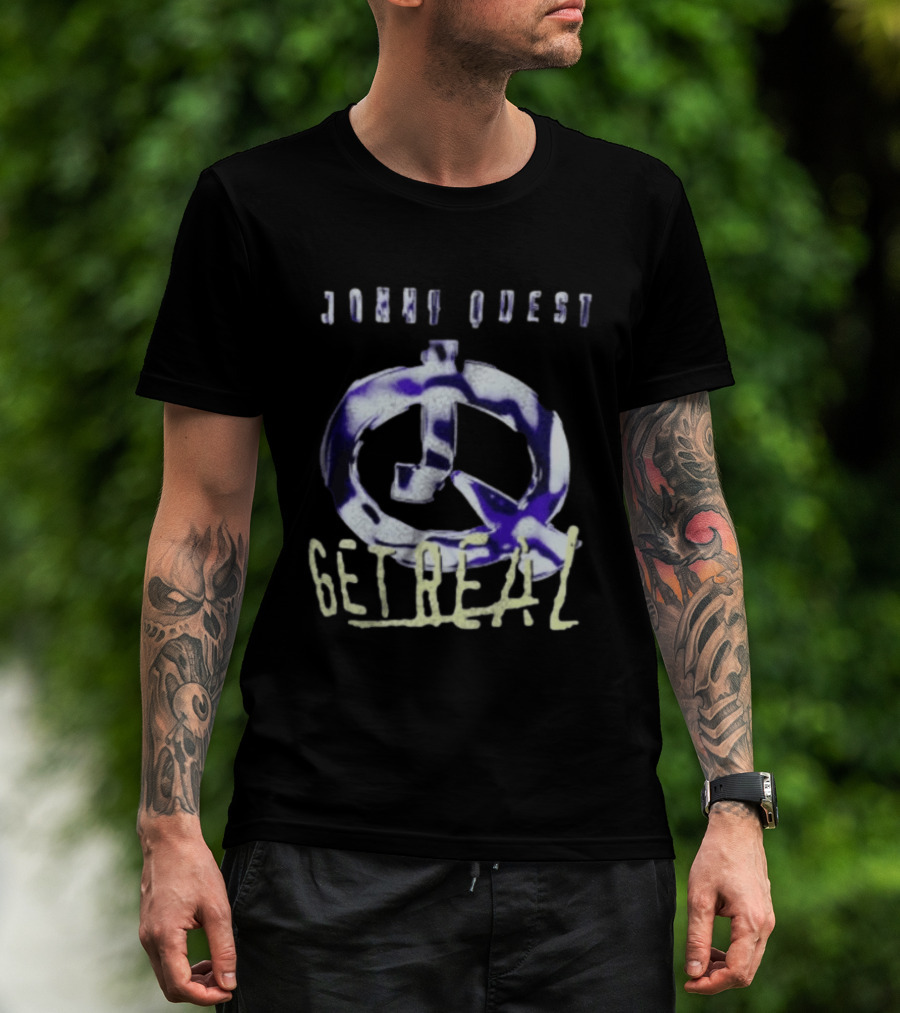 Jonny Quest Get Real Hanna Barbera Cartoon Network Retro 90s T-Shirt