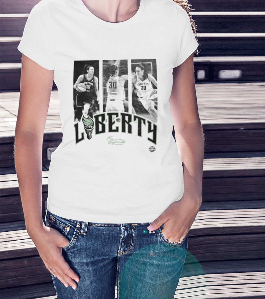 Breanna Stewart Liberty 30 New York WNBA T-Shirt