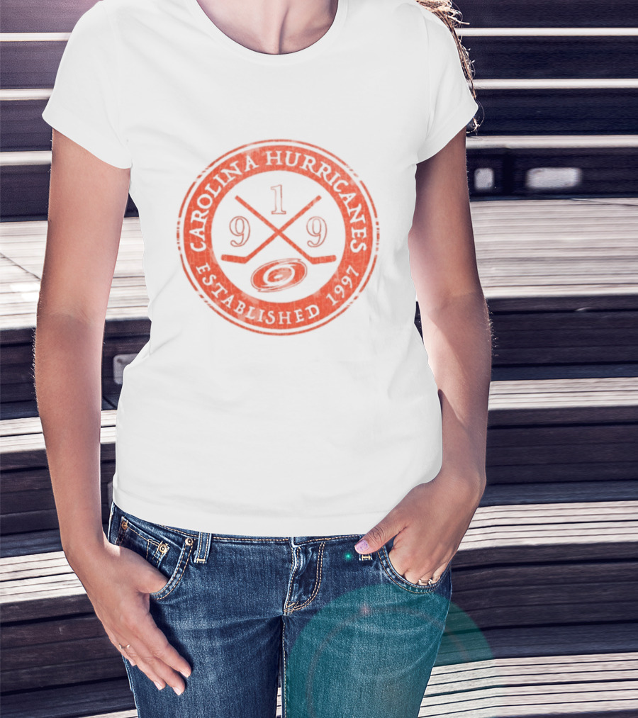 Carolina Hurricanes 919 Established 1997 T-Shirt