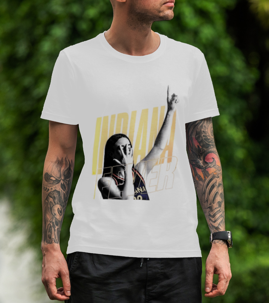Indiana Fever Caitlin Clark Pointing Indiana Player Gesture T-Shirt