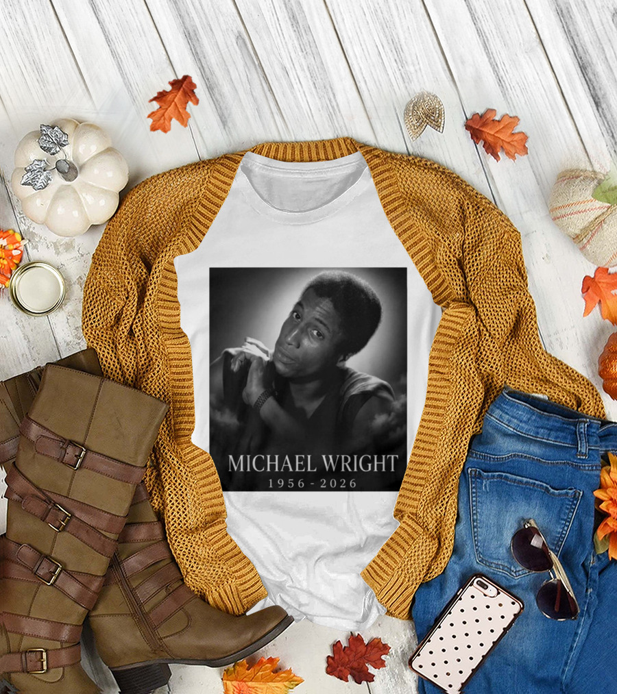 Michael Wright 1956 2026 Memoriam T-Shirt