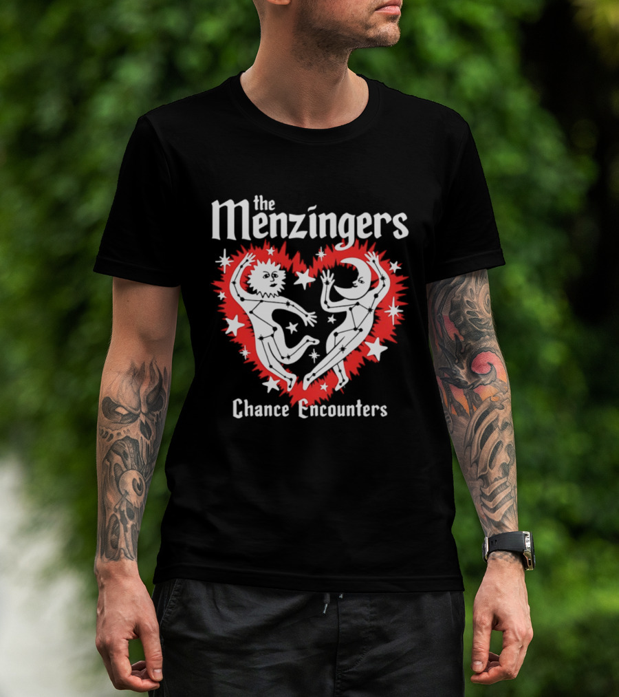 The Menzingers Chance Encounters Heart Starburst Indie Rock T-Shirt
