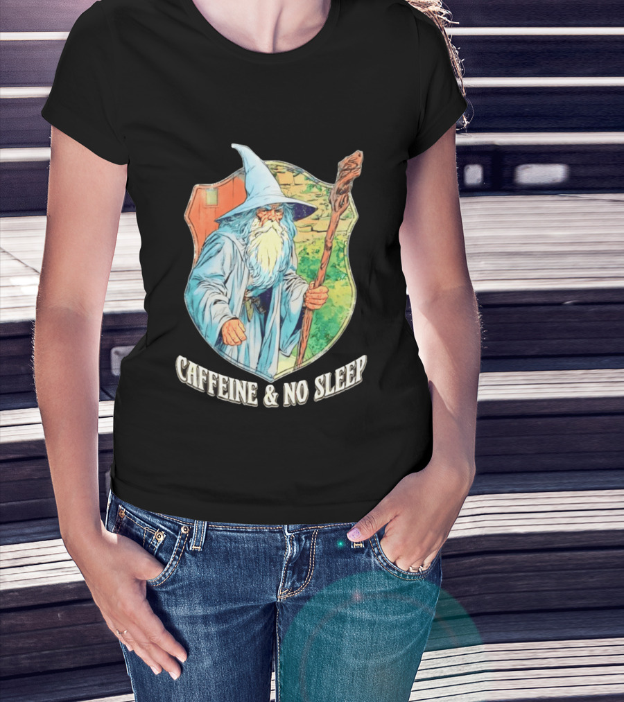 Wizard Caffeine & No Sleep T-Shirt