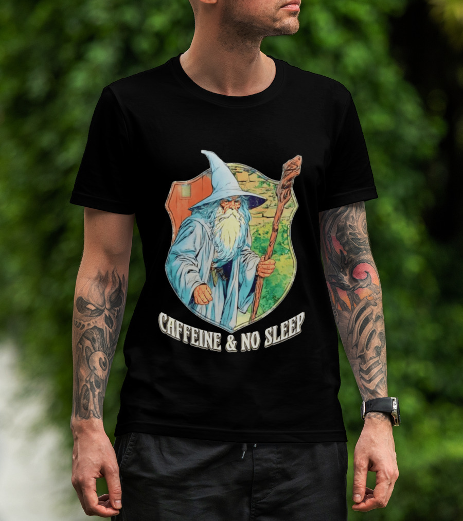 Wizard Caffeine & No Sleep T-Shirt