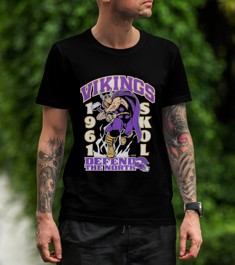 Vikings Defend The North Skol 1961 Minnesota T-Shirt