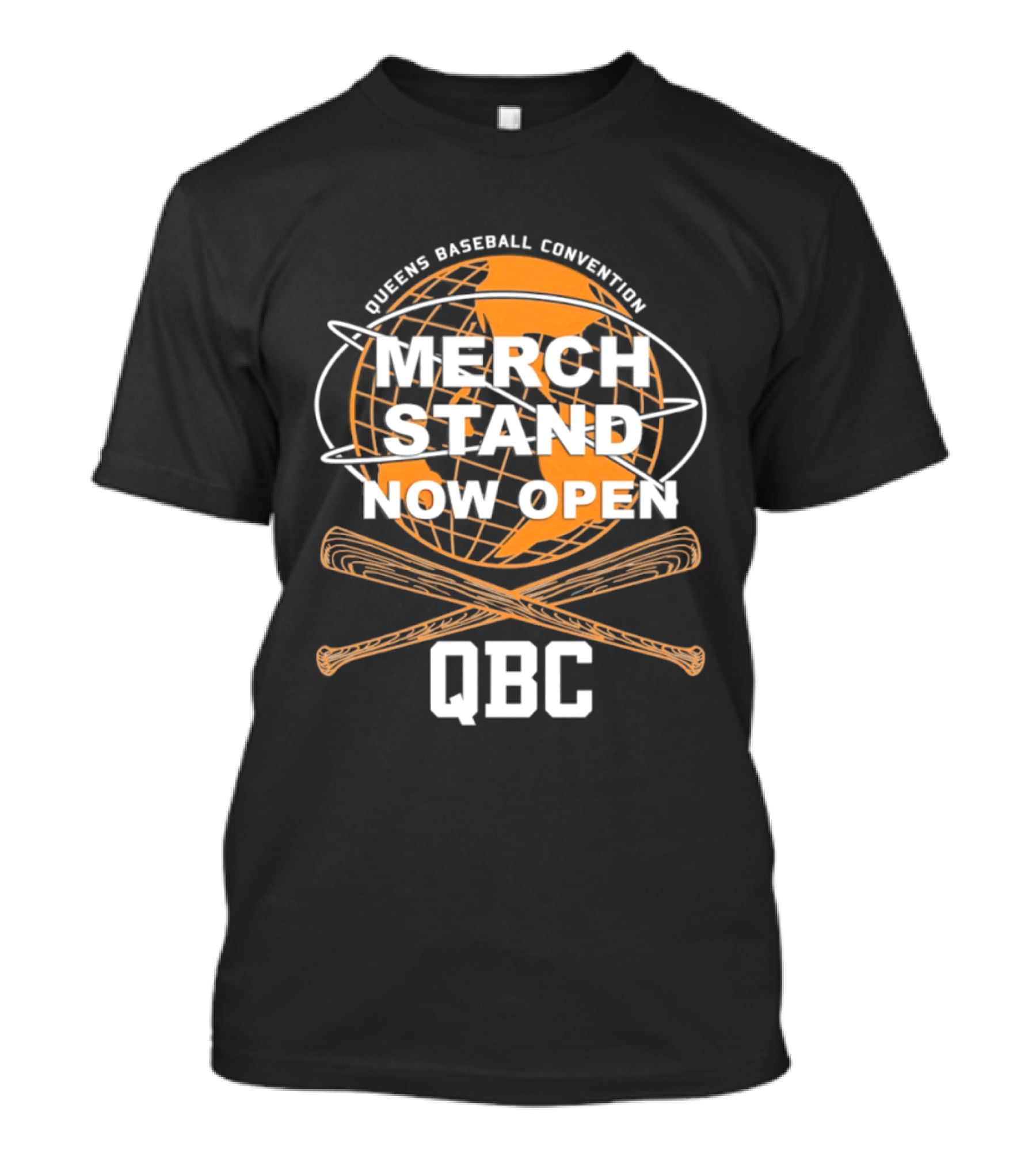Queens Baseball Convention Merch Stand Now Open QBC T-Shirt