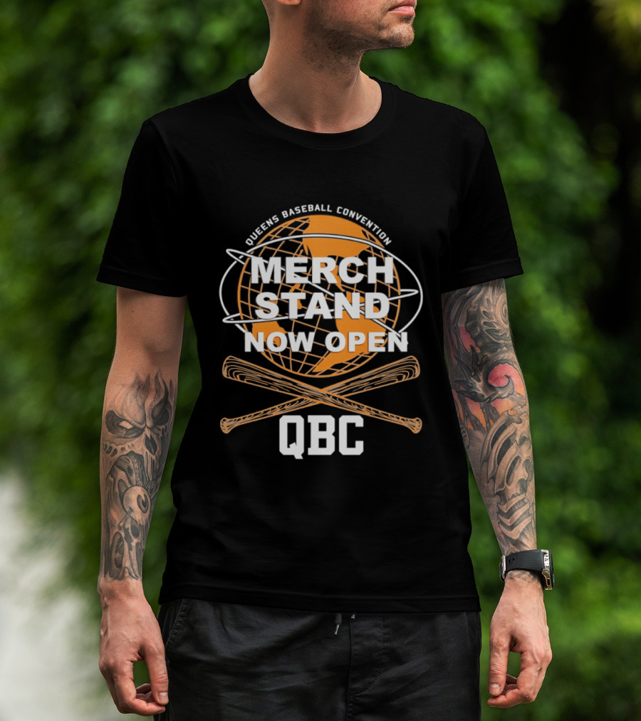 Queens Baseball Convention Merch Stand Now Open QBC T-Shirt
