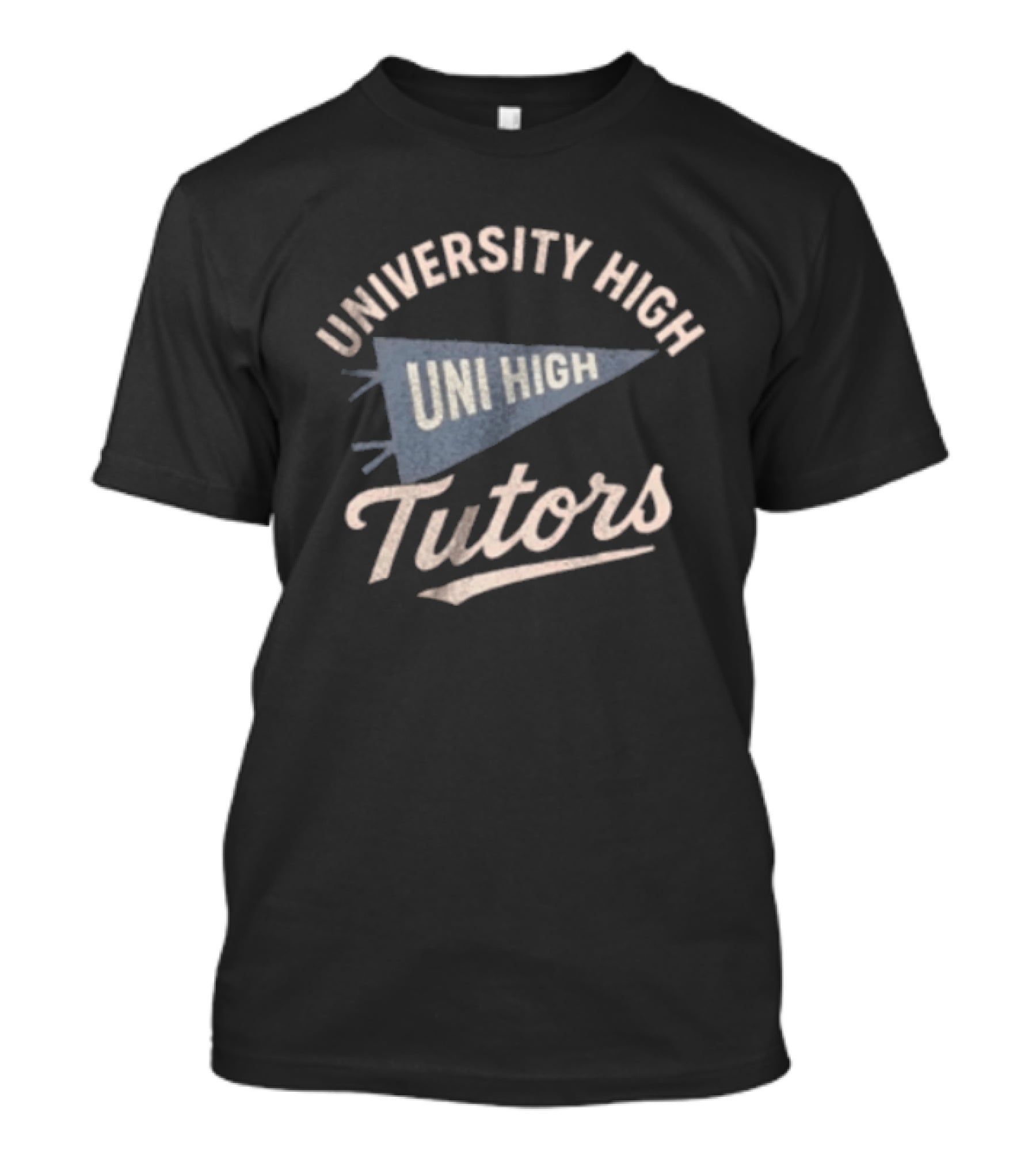 University High Uni High Tutors Pennant Classic College T-Shirt
