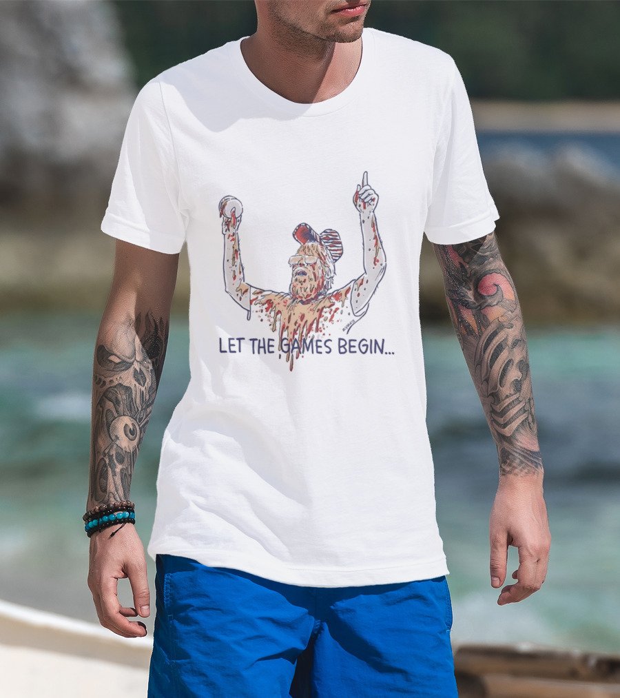 Let The Games Begin Buffalo Bills Football Fan Celebration T-Shirt