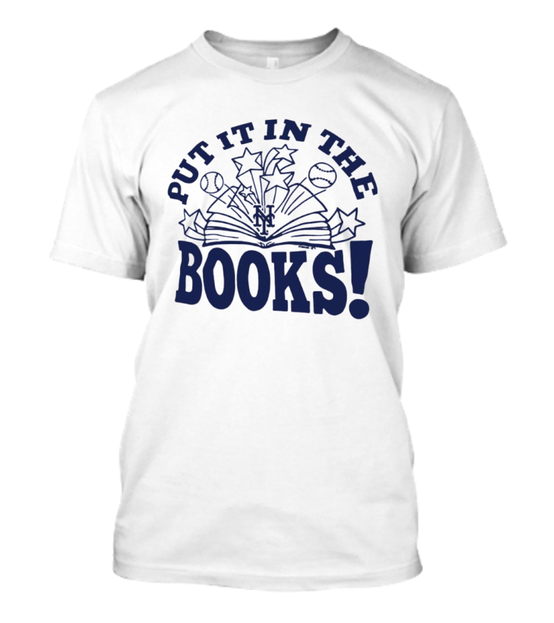 Put It In The Books New York Mets MLB Baseball Stars Celebration T-Shirt